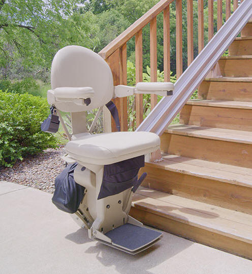 Sacramento Outdoor Stairlift Exterior stairchair outside chair stair lift